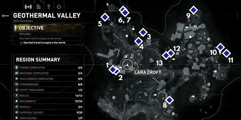 geothermal valley crypt entrance|Rise of the Tomb Raider relic, mural, and document locations guide.